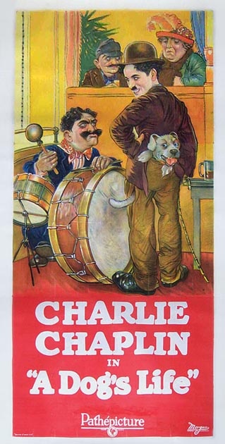 a dog's life poster charlie chaplin