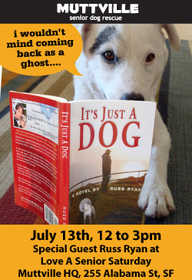 muttville book party its just a dog