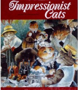 impressionist cats book susan herbert